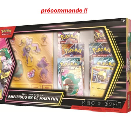 Pokémon JCC : Collection Premium Ampibidou-ex - FR !! sortie officiel 16/05/2025 !!