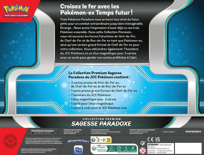 Coffret Pokémon - Collection Premium - Sagesse Paradoxe - FR