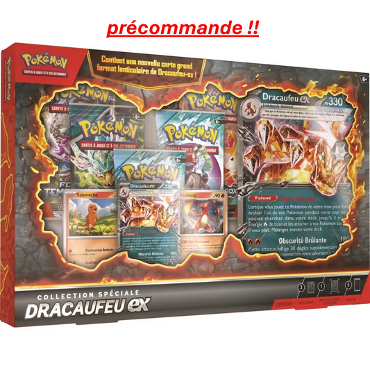 Pokémon JCC - Collection spéciale Dracaufeu-ex - FR !! date de sortie 13/06/2025 !!